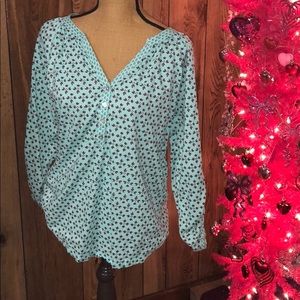 Blue and brown Sundance shirt